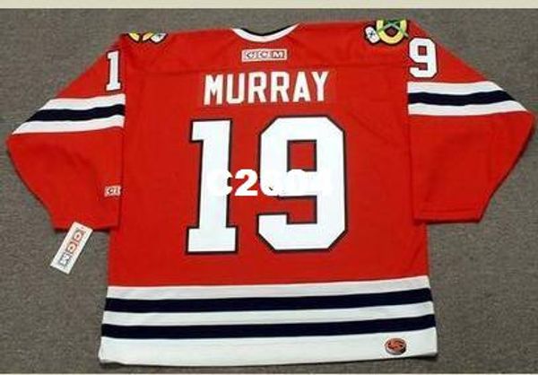 mens # 19 troy murray чикаго блэкхокс 1985 ccm hockey ретро-джерси или заказ любое имя или номер ретро-джерси, Black;red
mens # 19 troy murray чикаго блэкхокс 1985 ccm hockey ретро-джерси или заказ любое имя или номер ретро-джерси, Black;red