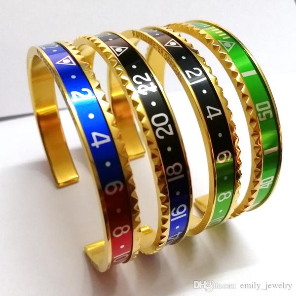 316l titanium steel pulseras vintage silver plated bangle for men stainless steel cuff speedometer bracelet ing, Black
316l titanium steel pulseras vintage silver plated bangle for men stainless steel cuff speedometer bracelet ing, Black