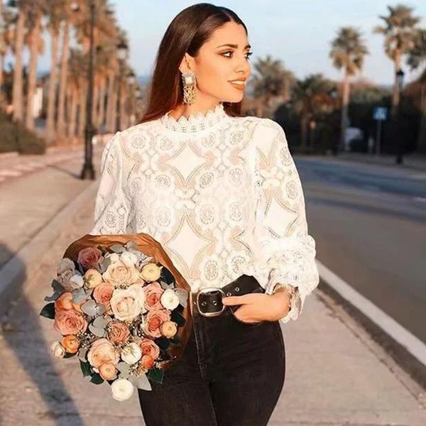 sweet lace women short blouse 2019 spring-autumn ladies ruffled shirts lovely girls festival femme butterfly sleeve blouses, White
sweet lace women short blouse 2019 spring-autumn ladies ruffled shirts lovely girls festival femme butterfly sleeve blouses, White