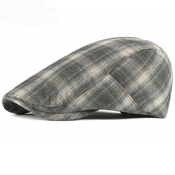 ht2649 beret cap spring summer men women hat vintage plaid artist painter hat adjustable ivy gastby newsboy flat cap men berets, Blue;gray
ht2649 beret cap spring summer men women hat vintage plaid artist painter hat adjustable ivy gastby newsboy flat cap men berets, Blue;gray