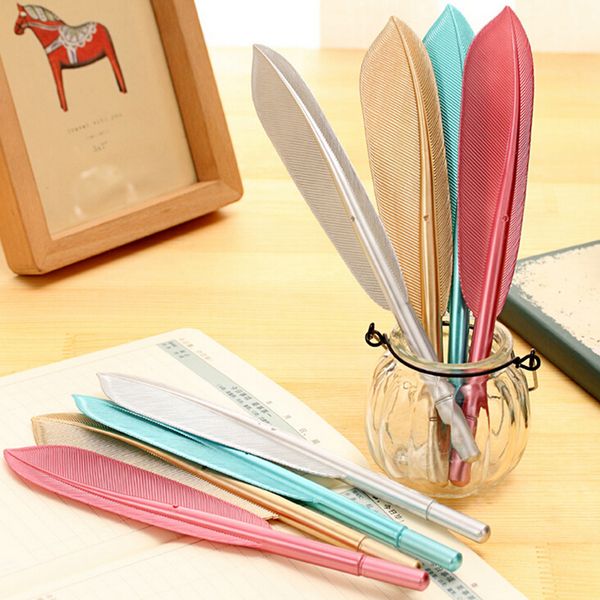 5pcs/set 0.38mm korean cute feather pen personality neutral pen handle retro creative office stationerye
5pcs/set 0.38mm korean cute feather pen personality neutral pen handle retro creative office stationerye