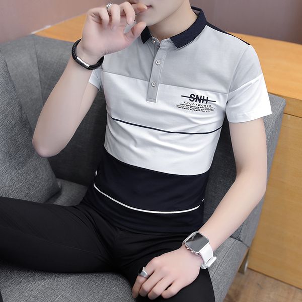 men's polos 2021 fashion men summer with pure cotton short sleeve shirts/men leisure slim match colors pollo shirt, White;black
men's polos 2021 fashion men summer with pure cotton short sleeve shirts/men leisure slim match colors pollo shirt, White;black
