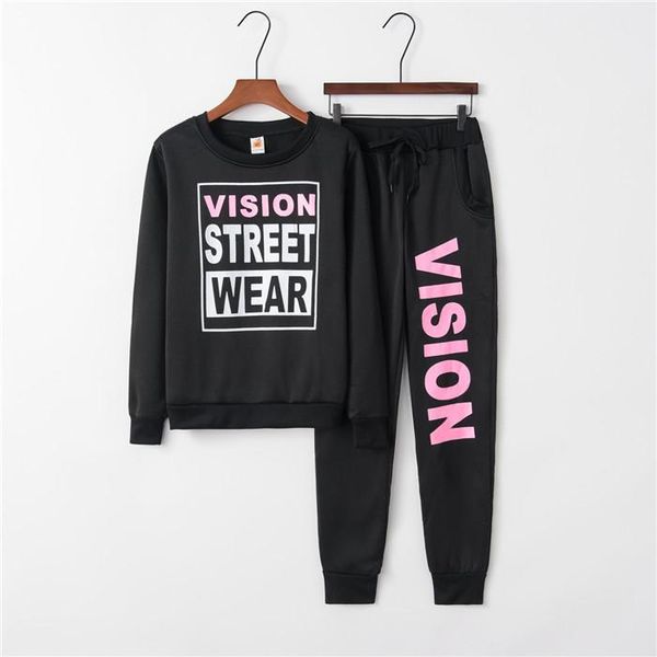 women autumn crew neck tracksuits letter print hoodies designer 2pcs sports suits fashion casual womens clothing, Gray
women autumn crew neck tracksuits letter print hoodies designer 2pcs sports suits fashion casual womens clothing, Gray