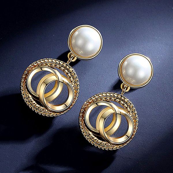 new womens pearl flower crystal studs earrings girls elegant rose flower heart ear jewelry gift net red personality earrings, Golden;silver
new womens pearl flower crystal studs earrings girls elegant rose flower heart ear jewelry gift net red personality earrings, Golden;silver