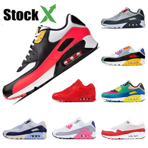 viotech be true 2020 mens women sneaker classic 90 running shoes infrared south beach sports trainer air cushion surface breathable shoes, White;red
viotech be true 2020 mens women sneaker classic 90 running shoes infrared south beach sports trainer air cushion surface breathable shoes, White;red