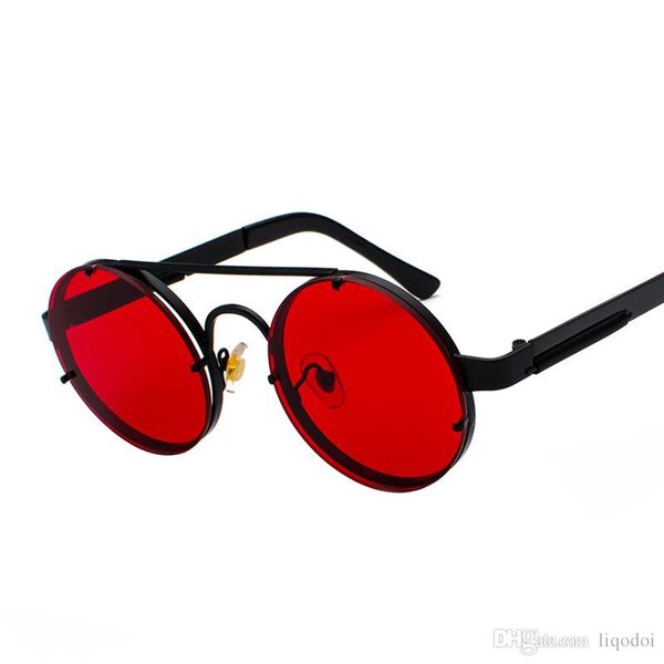 steampunk metal frame round sunglasses women luxury retro fashion mirror sunglasses uv400 spring sun glasses for men, White;black
steampunk metal frame round sunglasses women luxury retro fashion mirror sunglasses uv400 spring sun glasses for men, White;black