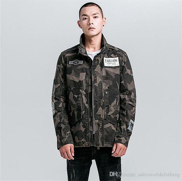 street styles camouflage mens jacket fashion letter printed designer teenager clothes casual plus size mens jacket, Black;brown
street styles camouflage mens jacket fashion letter printed designer teenager clothes casual plus size mens jacket, Black;brown