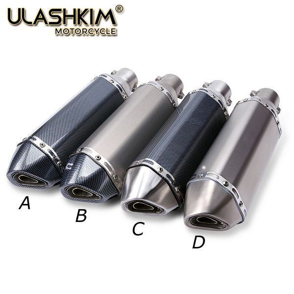 universal 36-51mm motorcycle exhaust muffler scooter gp pipe dirt bike for most motorcycle r1 r3 r6 fz6 atv dirt bike exhaust q
universal 36-51mm motorcycle exhaust muffler scooter gp pipe dirt bike for most motorcycle r1 r3 r6 fz6 atv dirt bike exhaust q