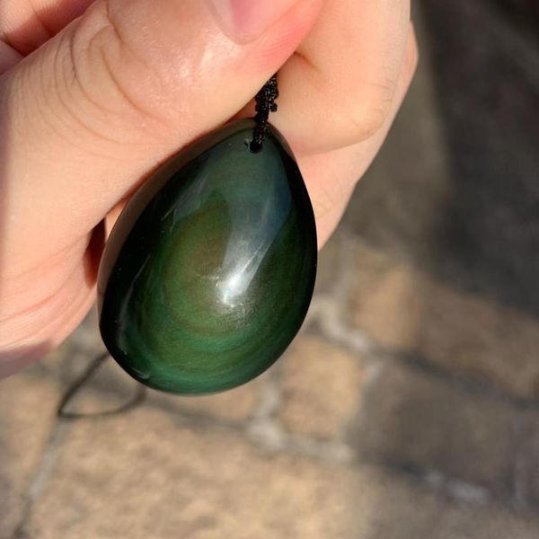 blue rainbow obsidian necklace pendant natural gemstone jewelry pendant for woman for man for gift wholesale, Silver
blue rainbow obsidian necklace pendant natural gemstone jewelry pendant for woman for man for gift wholesale, Silver