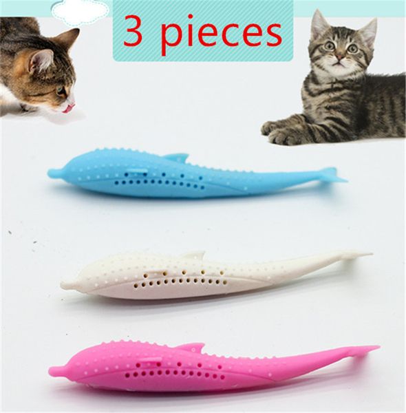 3 fish-shaped cat toothbrush chew toys with filling mint bag for kitten teeth cleaning food-grade silicone simulation fish toy
3 fish-shaped cat toothbrush chew toys with filling mint bag for kitten teeth cleaning food-grade silicone simulation fish toy