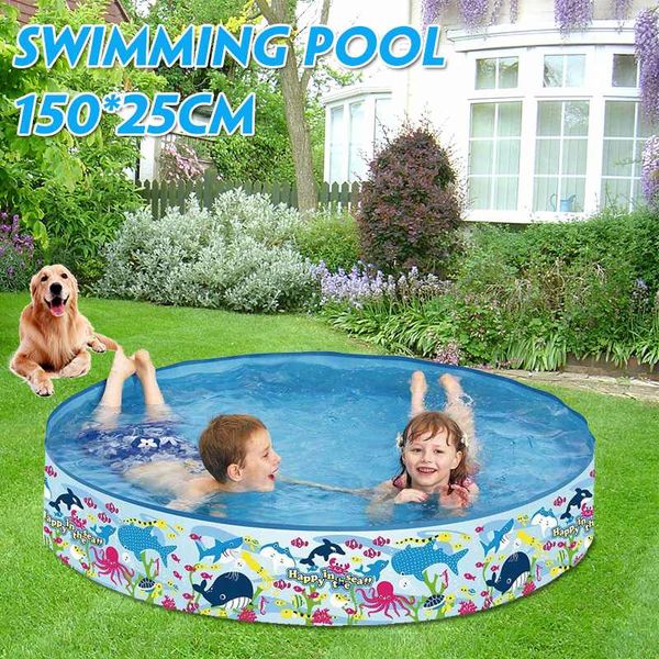 150x25cm blue cartoon portable folding swimming pool large family pools for kids pets dogs pvc summer home children's pool
150x25cm blue cartoon portable folding swimming pool large family pools for kids pets dogs pvc summer home children's pool