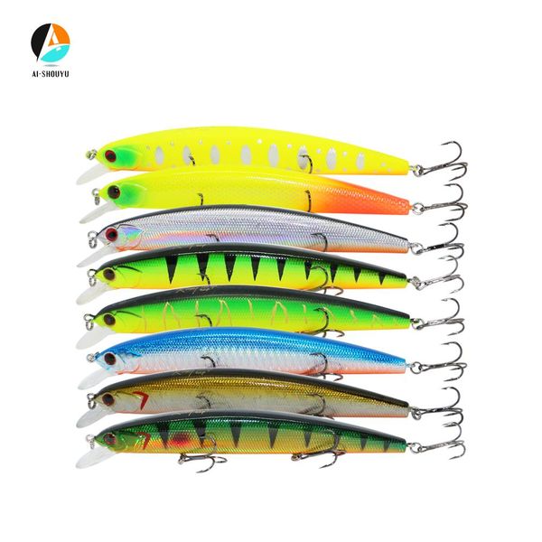 ai-shouyu 1pcs 1pcs new big minnow fishing lures 13cm/20g suspending hard bait crankbaits isca sea wobbler swimming baits sqloq
ai-shouyu 1pcs 1pcs new big minnow fishing lures 13cm/20g suspending hard bait crankbaits isca sea wobbler swimming baits sqloq