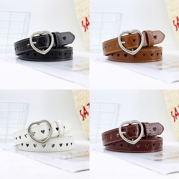 fxl3k women's love japanese buckle decorative heart-shaped porous leisure hole female women's perforated thin belt love no hole th, Black;brown
fxl3k women's love japanese buckle decorative heart-shaped porous leisure hole female women's perforated thin belt love no hole th, Black;brown