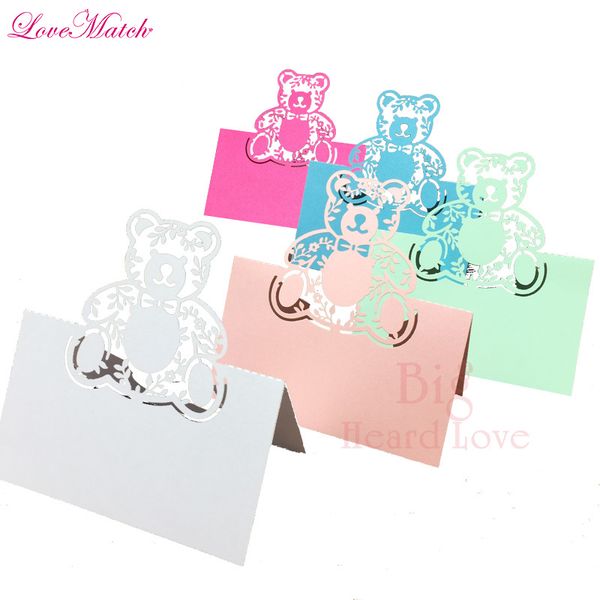 40pcs laser cut cartoon bear table name place card birthday party name card kids party table decoration and supplies baby shower
40pcs laser cut cartoon bear table name place card birthday party name card kids party table decoration and supplies baby shower