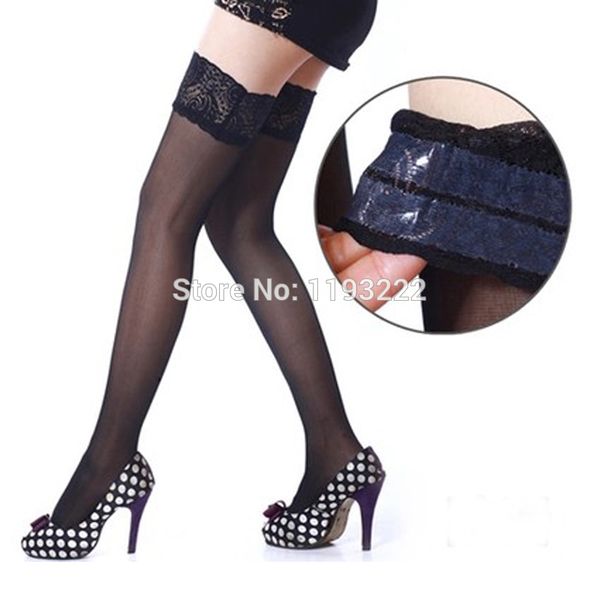 multicolor women ultra-thin sheer hold up silicone transparent lace floral over knee stockings slip-resistant, Black;white
multicolor women ultra-thin sheer hold up silicone transparent lace floral over knee stockings slip-resistant, Black;white