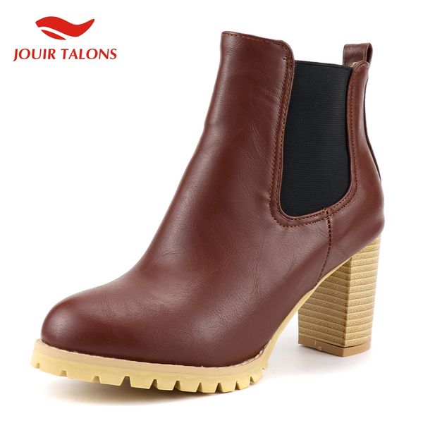retro high heels boots women autumn winter woman ankle boots women slip on shoes woman large sizes 43, Black
retro high heels boots women autumn winter woman ankle boots women slip on shoes woman large sizes 43, Black