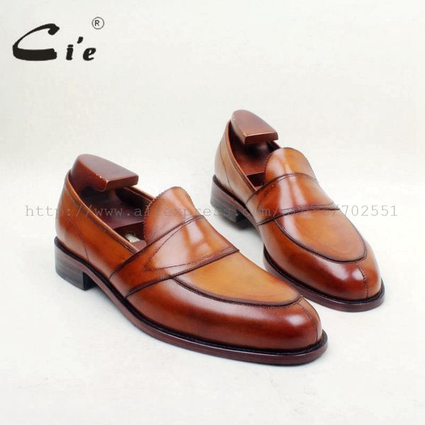 cie round toe100% genuine leather outsole bespoke cement craft handmade brown slip-on men's flat shoe loafer 162, Black
cie round toe100% genuine leather outsole bespoke cement craft handmade brown slip-on men's flat shoe loafer 162, Black