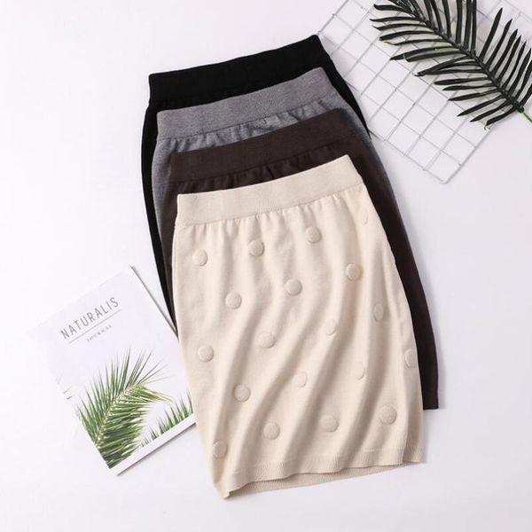 2020 winter women knitted skirts polka dot warm short sweater skirt knit knitwear bottoms solid knitting pencil skirts, Black
2020 winter women knitted skirts polka dot warm short sweater skirt knit knitwear bottoms solid knitting pencil skirts, Black