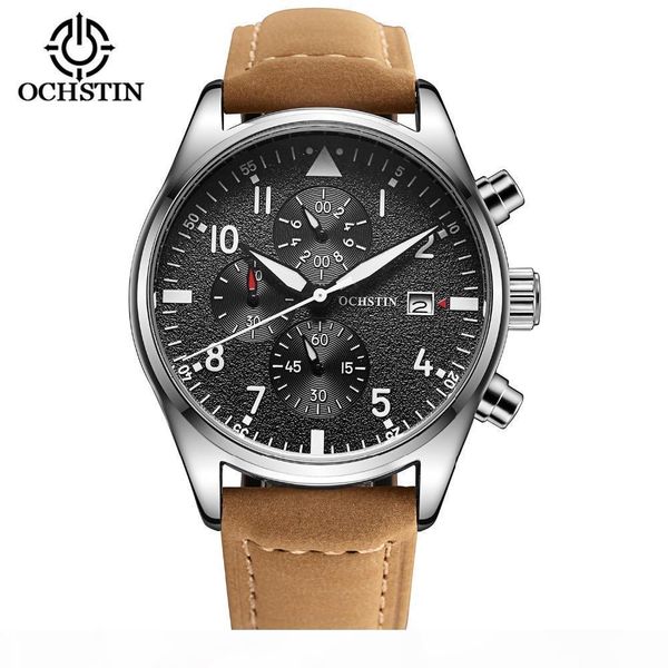 wholesale-luxury pilot mens watches chronograph 6 hands leather automatic days men waterproof sport quartz aviator watch gift box, Slivery;brown
wholesale-luxury pilot mens watches chronograph 6 hands leather automatic days men waterproof sport quartz aviator watch gift box, Slivery;brown