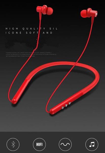 3 colors h6 chip scheme 5.0 neck-mounted liquid silica gel noise reduction cvc6.0 wireless bluetooth sports headset
3 colors h6 chip scheme 5.0 neck-mounted liquid silica gel noise reduction cvc6.0 wireless bluetooth sports headset