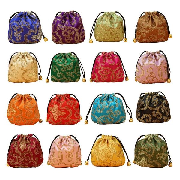 24pcs silk brocade jewelry pouch bag, drawstring coin purse,gift bag value set, Pink;blue
24pcs silk brocade jewelry pouch bag, drawstring coin purse,gift bag value set, Pink;blue