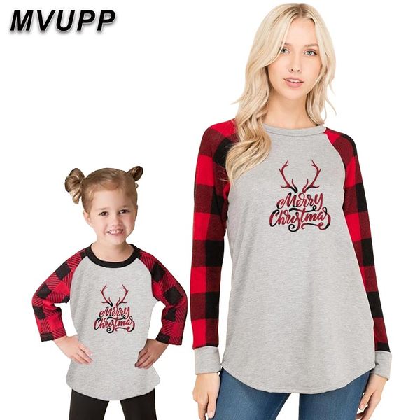 mother daughter family christmas matching clothes long sleeve t shirt mommy and kids cotton deer print cotton plaid normal size, Blue
mother daughter family christmas matching clothes long sleeve t shirt mommy and kids cotton deer print cotton plaid normal size, Blue