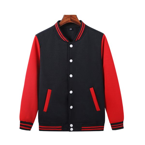 2019 comfortable autumn and winter youth men and women black/redbutton cotton baseball uniform jh-020-035
2019 comfortable autumn and winter youth men and women black/redbutton cotton baseball uniform jh-020-035