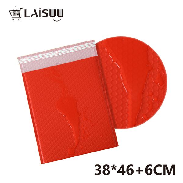 40pcs 14.9*18"/38*46cm poly bubble mailers self seal red padded envelopes clothes express bag shockproof poly bubble mailing bag
40pcs 14.9*18"/38*46cm poly bubble mailers self seal red padded envelopes clothes express bag shockproof poly bubble mailing bag