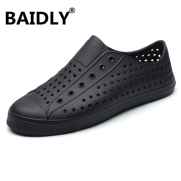 summer men sandals breathable hollow beach mens slippers men water jelly shoes lovers garden summer slippers big size, Black
summer men sandals breathable hollow beach mens slippers men water jelly shoes lovers garden summer slippers big size, Black