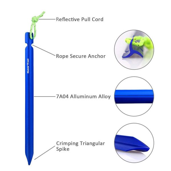 geerpegs and rope with tensioner camping tent accessories stable stakes reflective guy line cords for outdoor hammock hiking
geerpegs and rope with tensioner camping tent accessories stable stakes reflective guy line cords for outdoor hammock hiking