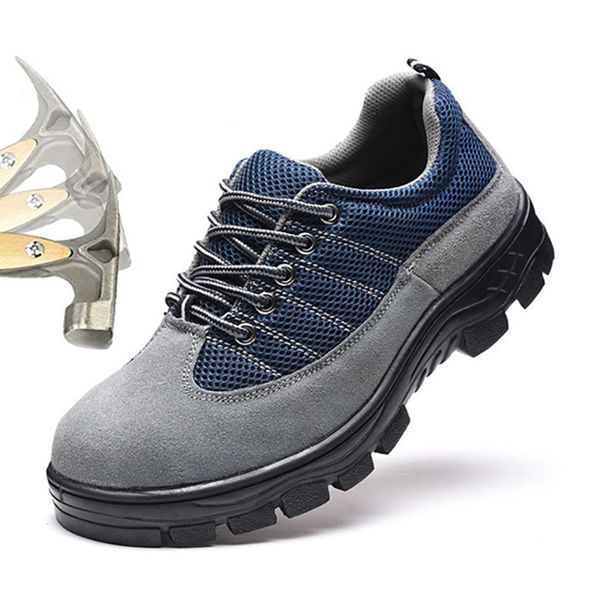 2019 new men's work safety boot steel toe shoes breathable man sneakers anti-smashing anti-puncture footwear stylish male shoes, Black
2019 new men's work safety boot steel toe shoes breathable man sneakers anti-smashing anti-puncture footwear stylish male shoes, Black