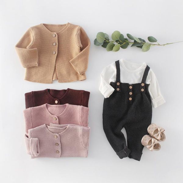 baby clothes set girls knitted coat jacket baby knit bodysuit boys overalls pants kids long sleeve t shirt newborn clothing suit, White
baby clothes set girls knitted coat jacket baby knit bodysuit boys overalls pants kids long sleeve t shirt newborn clothing suit, White