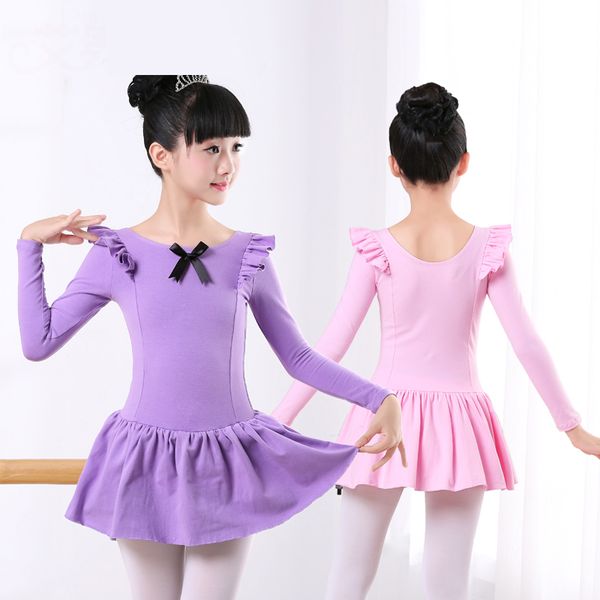 summer ruffles shoulder ballet dance dress girls kids children long sleeve/sleeveless bowknot collar dance leotard dress, Black;red 
summer ruffles shoulder ballet dance dress girls kids children long sleeve/sleeveless bowknot collar dance leotard dress, Black;red