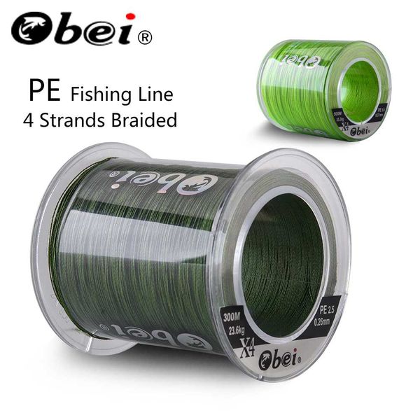 obei 300m 500m pe fishing line 4 strands braided multifilament fishing line smooth sea softwater 10-120lb
obei 300m 500m pe fishing line 4 strands braided multifilament fishing line smooth sea softwater 10-120lb