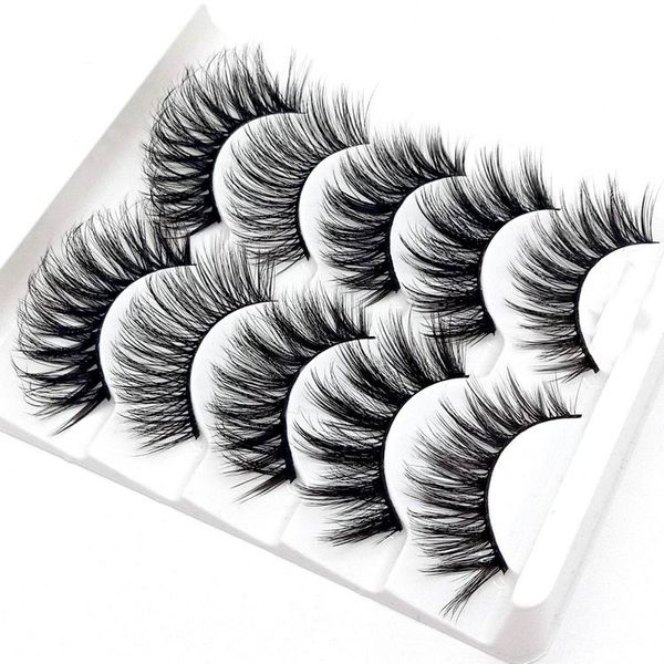 mix 5pairs 3d mink hair false eyelashes wispy fuller thick lashes natural long lashes handmade eyes makeup extension tools
mix 5pairs 3d mink hair false eyelashes wispy fuller thick lashes natural long lashes handmade eyes makeup extension tools