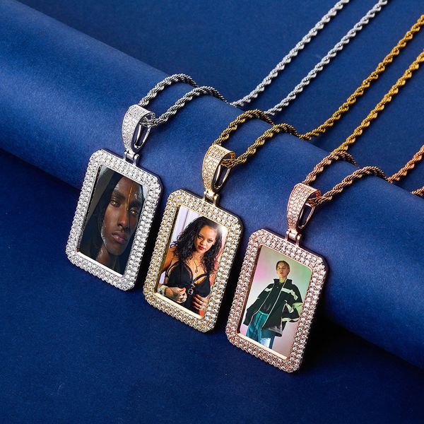 пользовательские фото memories square алмазные around photo frame medal solid color подвеска hip hop ожерелье ювелирных изделий, Silver
пользовательские фото memories square алмазные around photo frame medal solid color подвеска hip hop ожерелье ювелирных изделий, Silver