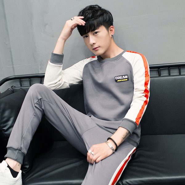 brushed and thick gold velvet hoodie suit men's 2017 winter men leisure set hoodie pants sports clothing batch, Black
brushed and thick gold velvet hoodie suit men's 2017 winter men leisure set hoodie pants sports clothing batch, Black