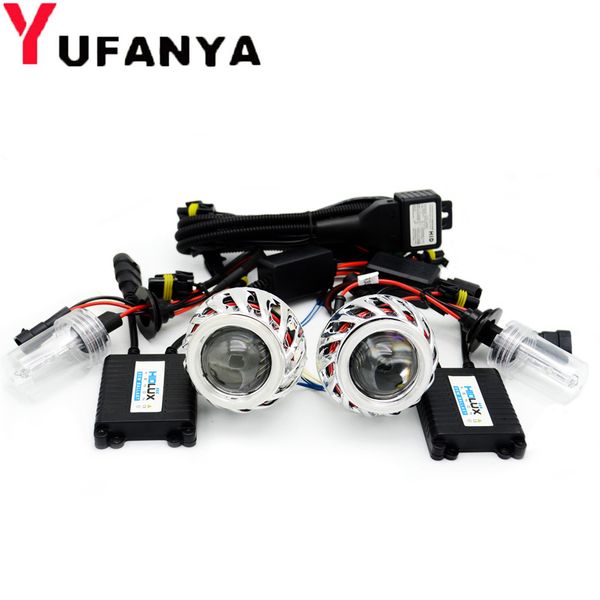 2.0 inch bi xenon projector lens fire wheel drl dual angel eye shrouds mask 35w xenon kit h1 h4 h7 motorcycle headlight retrofit
2.0 inch bi xenon projector lens fire wheel drl dual angel eye shrouds mask 35w xenon kit h1 h4 h7 motorcycle headlight retrofit