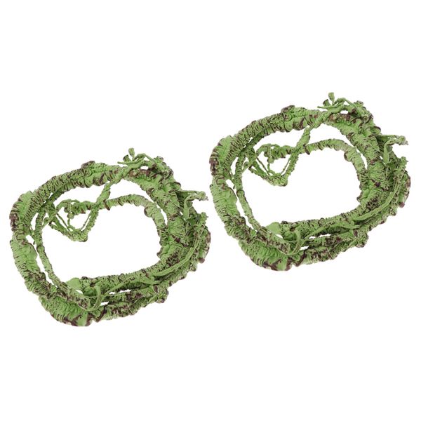 2 pack reptile animal bend branch jungle vine pet habitat decor - miniature artificial realistic tropical rainforest landscaping decor
2 pack reptile animal bend branch jungle vine pet habitat decor - miniature artificial realistic tropical rainforest landscaping decor