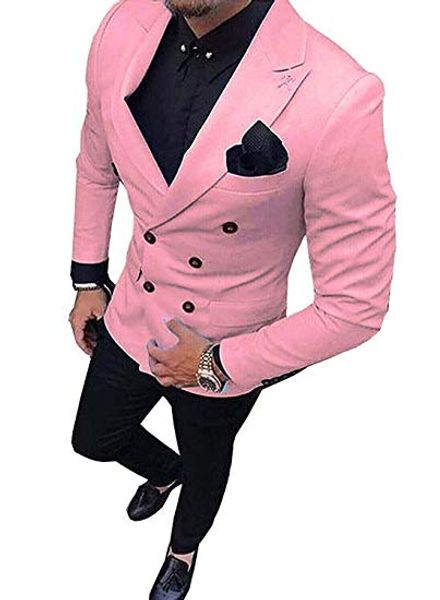 double-breasted pink groom tuxedos peak lapel men suits 2 pieces wedding/prom/dinner blazer (jacket+pants+tie) w827, Black;gray
double-breasted pink groom tuxedos peak lapel men suits 2 pieces wedding/prom/dinner blazer (jacket+pants+tie) w827, Black;gray