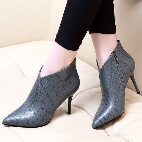 heels women pointed toe fashion shoes woman heeled waterproof zip pumps thin heels 2019 new spring footwear cheap, Black
heels women pointed toe fashion shoes woman heeled waterproof zip pumps thin heels 2019 new spring footwear cheap, Black