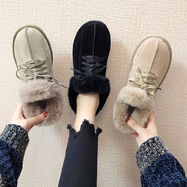 2019 snow boots femaleall-in-one new fashion wild short boots flat non-slip winter thick short cotton shoes women j12-54, Black
2019 snow boots femaleall-in-one new fashion wild short boots flat non-slip winter thick short cotton shoes women j12-54, Black