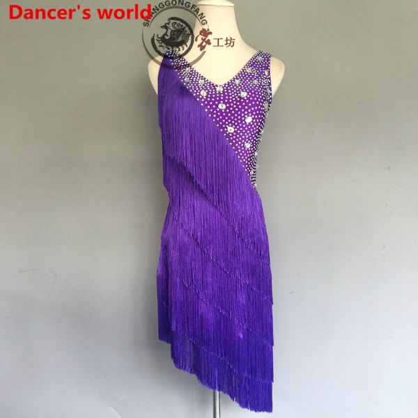 customizable colors tassel latin dance dress women dancing dress v-collar style back opening latino costumes for salsa tango, Black;red
customizable colors tassel latin dance dress women dancing dress v-collar style back opening latino costumes for salsa tango, Black;red