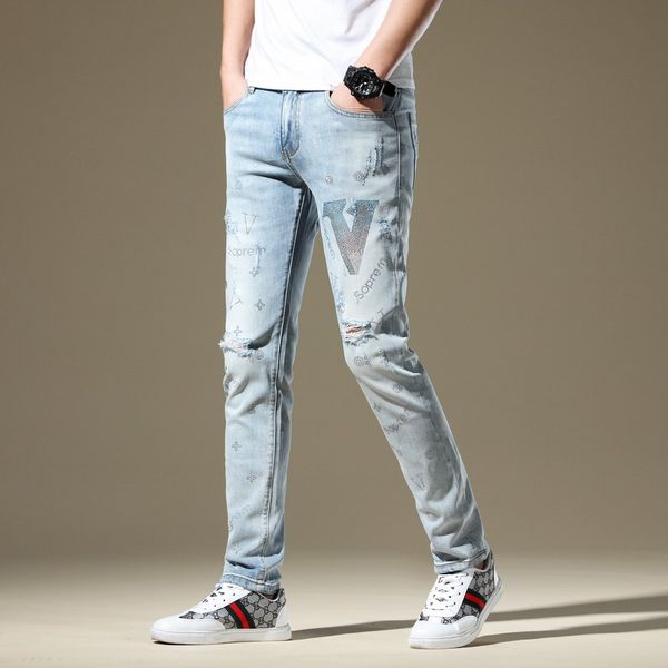 2020 designer luxury jeans brand classic hip hop pants designer jeans distressed ripped biker jean slim fit motorcycle jeans fff 2041004h, Blue
2020 designer luxury jeans brand classic hip hop pants designer jeans distressed ripped biker jean slim fit motorcycle jeans fff 2041004h, Blue