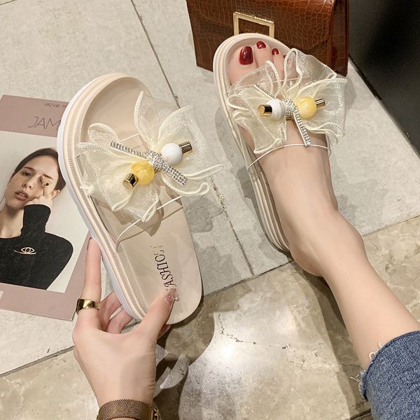 shoes woman's slippers slides med transparent heel platform butterfly-knot 2020 flat summer pu transparent slippers summer, Black
shoes woman's slippers slides med transparent heel platform butterfly-knot 2020 flat summer pu transparent slippers summer, Black