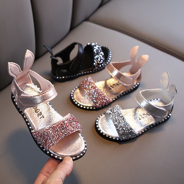 toddlers girls sandals summer shinny rhinestone shoes kids ear princess sandals princess sweet beach shoes sandalias, Black;red
toddlers girls sandals summer shinny rhinestone shoes kids ear princess sandals princess sweet beach shoes sandalias, Black;red