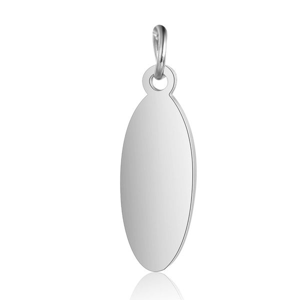 5pcs/lot 100% stainless steel mirror polished oval tag charm for bracelet necklace diy jewelry charm tags, Silver
5pcs/lot 100% stainless steel mirror polished oval tag charm for bracelet necklace diy jewelry charm tags, Silver