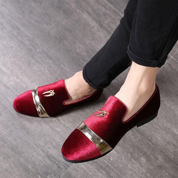 new personality metal pendant decorated slip on fashion men leather shoes new autumn men party driving shoes big size 37-48, Black
new personality metal pendant decorated slip on fashion men leather shoes new autumn men party driving shoes big size 37-48, Black