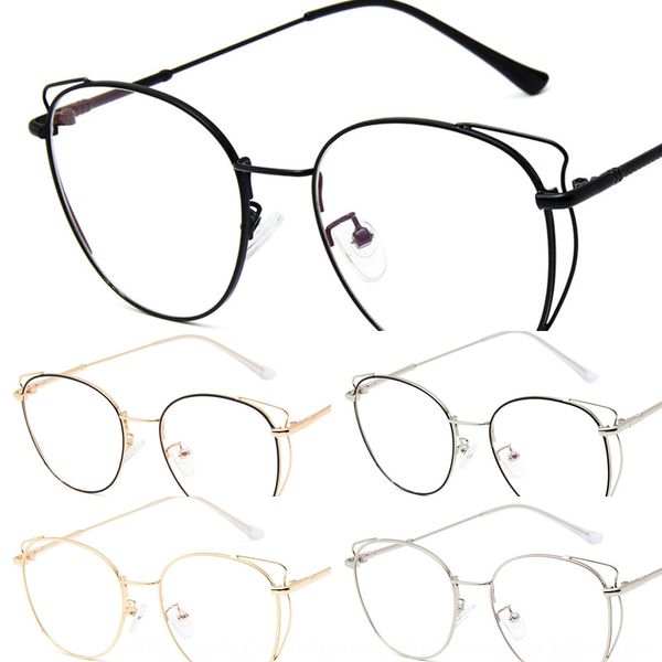 metal hollow round frame plain personalized fashion glasses big frame student glasses, Silver
metal hollow round frame plain personalized fashion glasses big frame student glasses, Silver