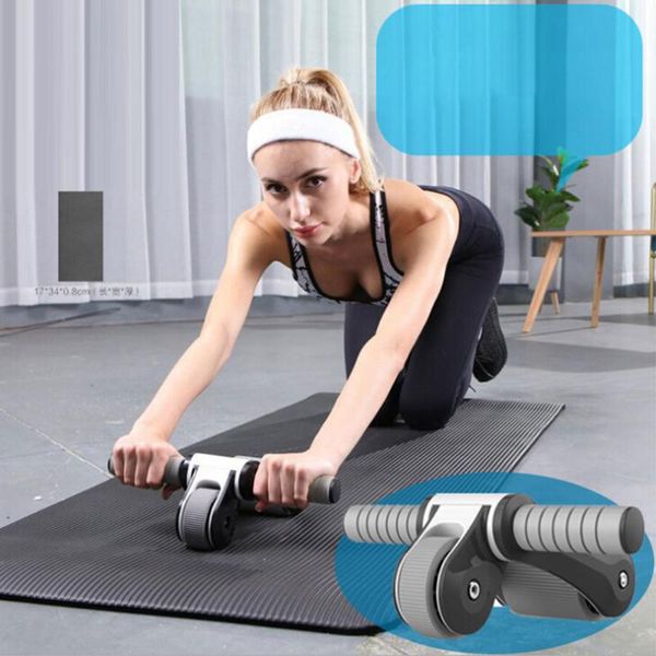2020 new fitness abdominal wheel ab roller with mat abdominal muscle trainer for fitness exercise gym training equipment
2020 new fitness abdominal wheel ab roller with mat abdominal muscle trainer for fitness exercise gym training equipment